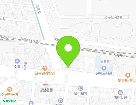 경상남도 창원시 진해구 충장로 129 (여좌동, 부민치과) 지도