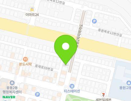 경상남도 창원시 진해구 용재로59번길 8-1 (용원동, 희락아트빌) 지도