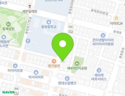 경상남도 창원시 진해구 용원로89번길 8-1 (용원동, 힐링타워) 지도