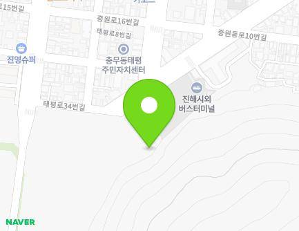 경상남도 창원시 진해구 태평로34번길 21-3 (인의동) 지도