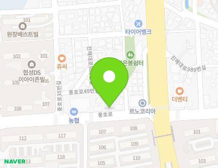 경상남도 창원시 진해구 풍호로 45 (자은동, PD빌딩) 지도