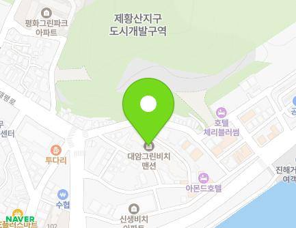 경상남도 창원시 진해구 속천로23번길 9 (제황산동, 대암그린비치맨션A동) 지도