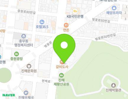 경상남도 창원시 진해구 중원동로 60 (중앙동, 진해비젼오피스텔) 지도