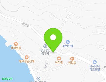 경상남도 창원시 진해구 청안로 142-3 (청안동, 돌고래횟집) 지도