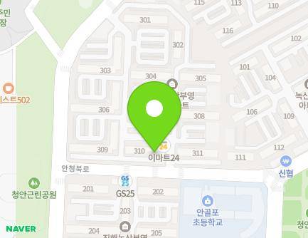 경상남도 창원시 진해구 안청북로 13 (청안동, 부영3차아파트) 지도
