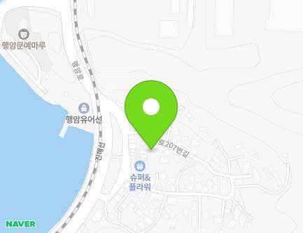 경상남도 창원시 진해구 행암로 213-9 (행암동) 지도