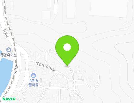 경상남도 창원시 진해구 행암로207번길 23-3 (행암동) 지도