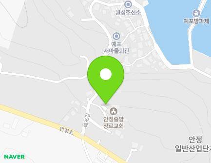 경상남도 통영시 광도면 예포길 287-7 (안정중앙교회) 지도