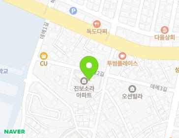 경상남도 통영시 데메2길 12-9 (도남동, 진보소라아파트) 지도