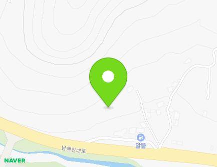 경상남도 통영시 도산면 남해안대로 1570-25 지도