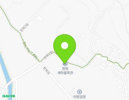 경상남도 통영시 도산면 한퇴1길 89 (한퇴새마을회관) 지도