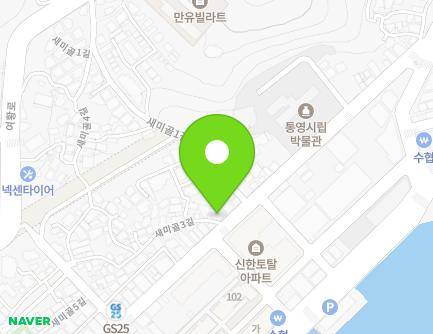 경상남도 통영시 새미골3길 4 (도천동, 영진약국) 지도