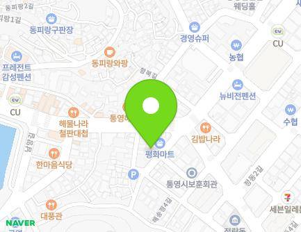 경상남도 통영시 해송정4길 10 (동호동, 한전인력공사) 지도