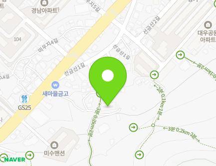 경상남도 통영시 선금산1길 51 (미수동, 현대파크맨션) 지도