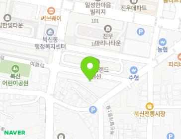 경상남도 통영시 여황로 400-8 (북신동, 진우프라자) 지도