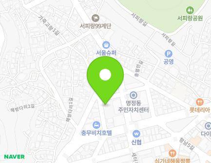 경상남도 통영시 중앙로 91-8 (서호동, 서호소방파출소) 지도