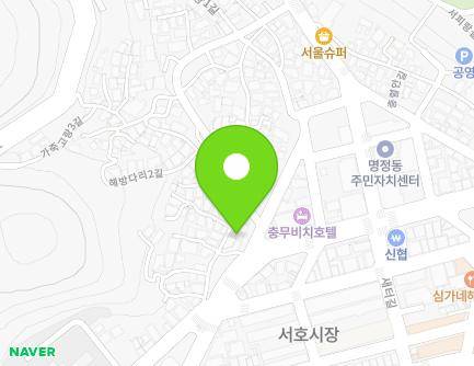 경상남도 통영시 가죽고랑1길 7 (서호동, 정남주한의원) 지도