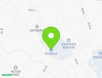 경상남도 통영시 욕지면 중촌길 121 (욕지중학교) 지도
