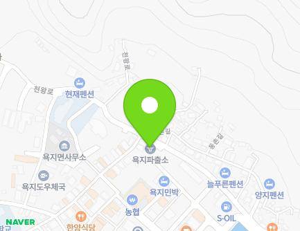 경상남도 통영시 욕지면 천왕로 29 (욕지파출소) 지도