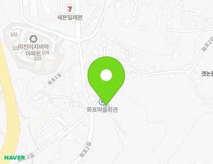 경상남도 통영시 용남면 화포2길 78-6 (화포경로당) 지도