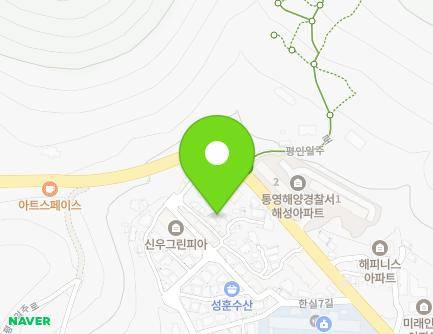 경상남도 통영시 천함길 19-2 (인평동, 인평다세대주택) 지도