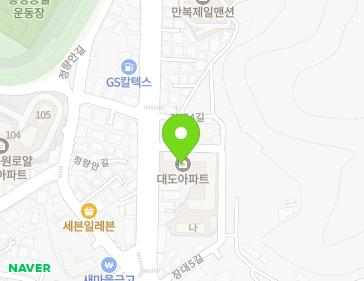경상남도 통영시 장대4길 2 (정량동, 대도아파트) 경상남도 통영시 장대4길 2 (정량동, 대도아파트) 지도