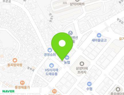 경상남도 통영시 통영해안로 395 (정량동, 통영25시약국) 지도