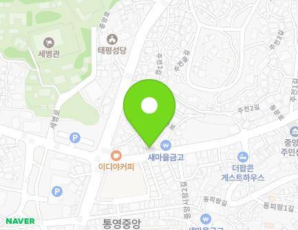 경상남도 통영시 동문로 7-2 (태평동, 한마음치과) 지도