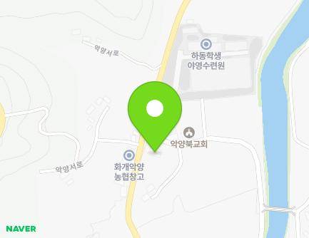 경상남도 하동군 악양면 악양서로 580 (향리정) 지도