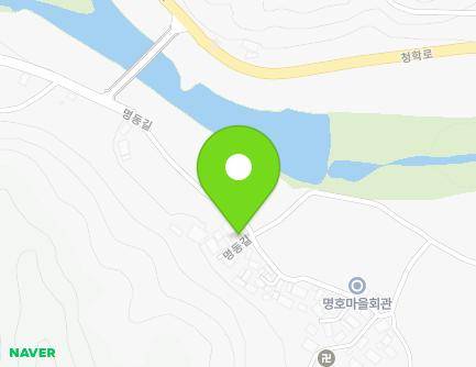 경상남도 하동군 청암면 명동길 16-2 (명호마을회관) 지도