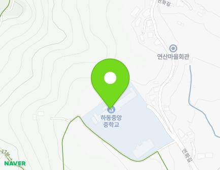 경상남도 하동군 하동읍 연화길 77 (하동중앙중학교) 지도