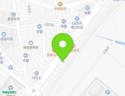 경상남도 하동군 하동읍 경서대로 154 (하동동물병원) 지도