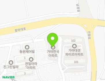 경상남도 함안군 가야읍 남경길 186 (함안가야한국아파트) 지도