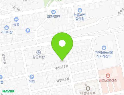 경상남도 함안군 가야읍 중앙남3길 29 지도