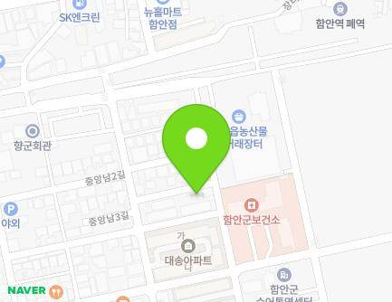 경상남도 함안군 가야읍 중앙남3길 20-14 지도