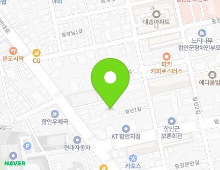 경상남도 함안군 가야읍 중앙남길 24-23 지도