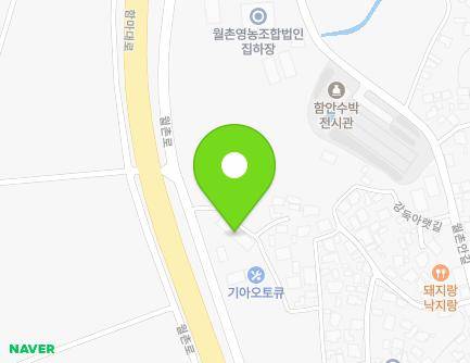 경상남도 함안군 군북면 월촌로 232 (투투정비) 지도