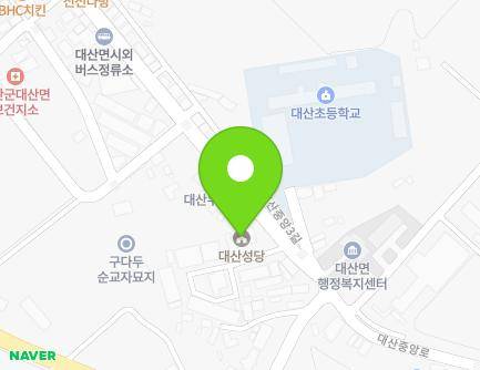 경상남도 함안군 대산면 대산중앙로 183 (대산천주교회) 지도