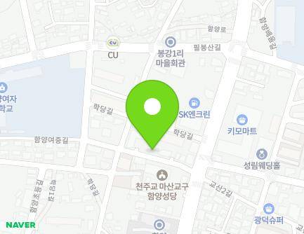 경상남도 함양군 함양읍 함양여중길 8 (그린분식) 지도