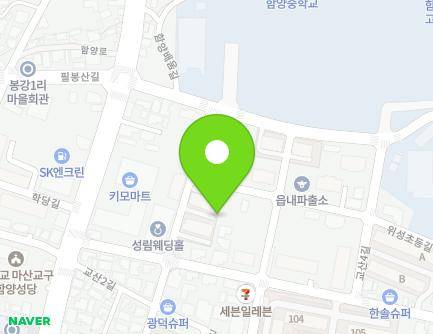 경상남도 함양군 함양읍 교산길 28 (궁전맨션) 지도