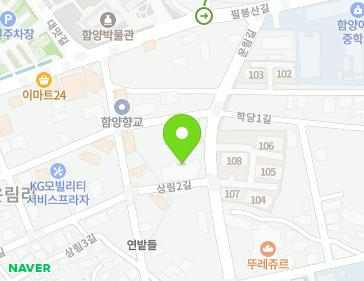 경상남도 함양군 함양읍 운림길 33 (수광아트빌) 지도