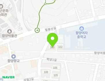 경상남도 함양군 함양읍 운림길 42 (성지써니빌) 지도