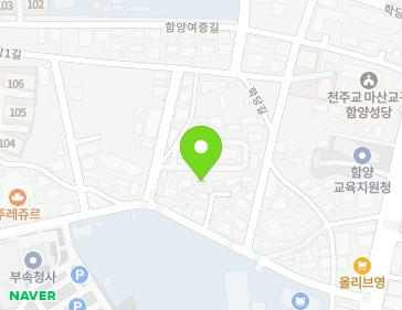 경상남도 함양군 함양읍 함양초등길 45-15 지도