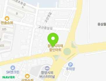 경상남도 함양군 함양읍 고운로 107-1 지도