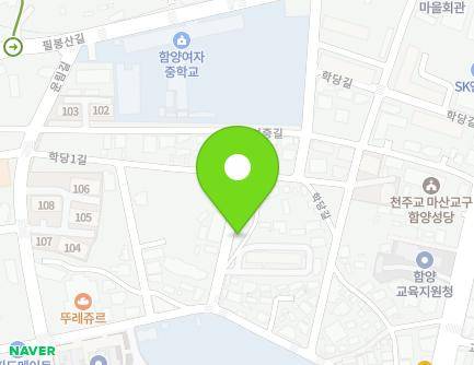 경상남도 함양군 함양읍 함양초등길 39-10 지도