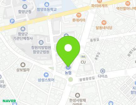 경상남도 함양군 함양읍 함양로 1119-1 (함양농협) 지도