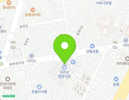 경상남도 함양군 함양읍 중앙시장길 5-1 (흥진상회) 지도