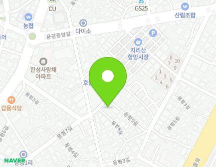 경상남도 함양군 함양읍 용평5길 22 (함양집어탕) 지도