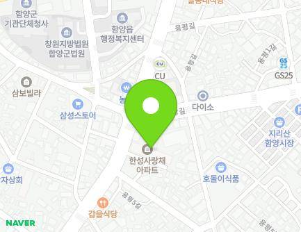 경상남도 함양군 함양읍 함양로 1112 (함양한성사랑채) 지도