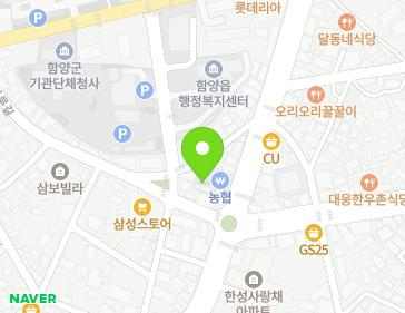 경상남도 함양군 함양읍 학사루길 15-6 (농협하나로마트) 지도